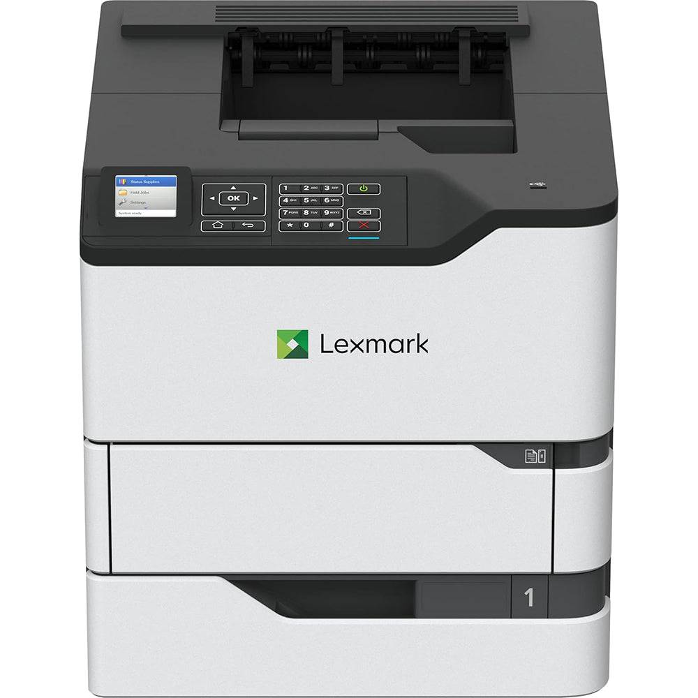 Lexmark MS823DN stampante laser monocromatica A4 con display LCD, 65 ppm, fronte/retro automatico e connettività di rete. Lexmark MS823DN stampante laser monocromatica A4 con display LCD, 65 ppm, fronte/retro automatico e connettività di rete.